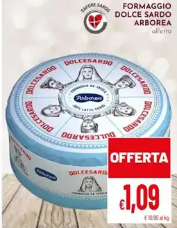Pan Formaggio dolce sardo ARBOREA offerta