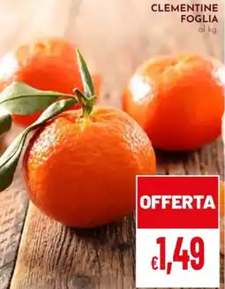 Pan Clementine foglia offerta