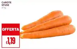 Pan Carote sfuse offerta