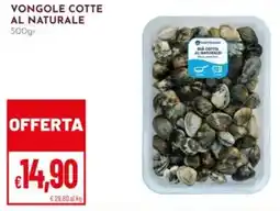 Pan Vongole cotte al naturale offerta