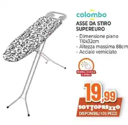 Expert Colombo asse da stiro supereuro offerta