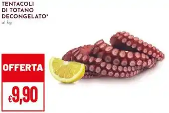 Pan Tentacoli di totano decongelato offerta