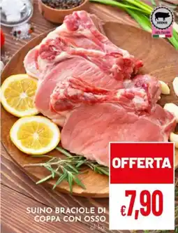 Pan Suino braciole di coppa con osso offerta