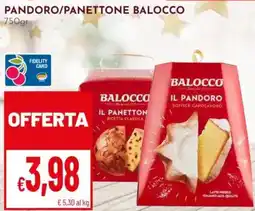 Pan Pandoro/panettone BALOCCO offerta