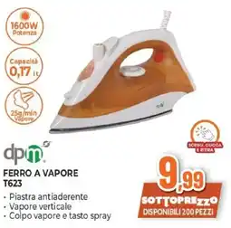 Expert dpm FERRO A VAPORE T623 offerta