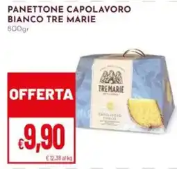 Pan Panettone capolavoro bianco TRE MARIE offerta