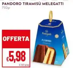 Pan Pandoro tiramisu MELEGATTI offerta