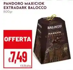 Pan Pandoro maxiciok extradark BALOCCO offerta
