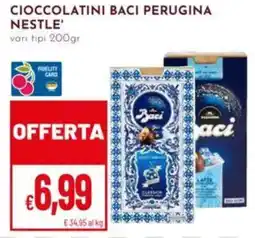 Pan Cioccolatini baci perugina NESTLE' offerta