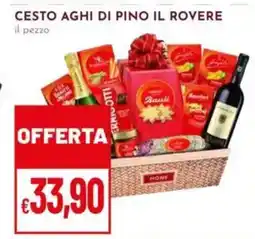 Pan Cesto aghi di pino il rovere offerta