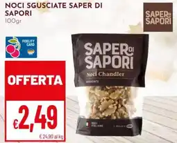 Pan Noci sgusciate SAPER DI SAPORI offerta