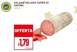 Pan Salame milano SAPER DI SAPORI offerta