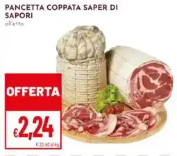 Pan Pancetta coppata SAPER DI SAPORI offerta