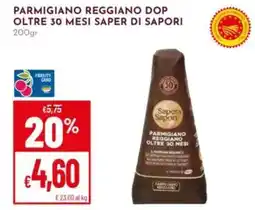 Pan Parmigiano reggiano dop oltre 30 mesi SAPER DI SAPORI offerta