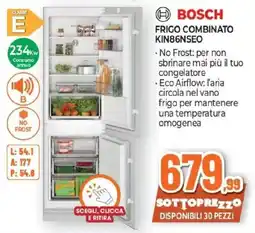 Expert BOSCH FRIGO COMBINATO KIN86NSEO offerta