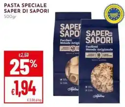 Pan Pasta speciale SAPER DI SAPORI offerta