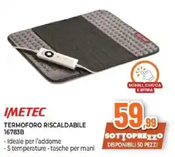 Expert IMETEC TERMOFORO RISCALDABILE 16783B offerta