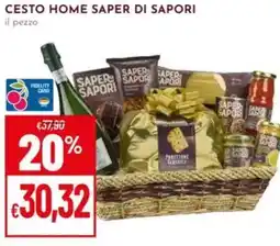 Pan Cesto home SAPER DI SAPORI offerta