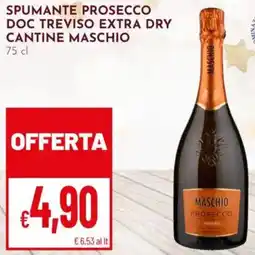 Pan Spumante prosecco doc treviso extra dry cantine MASCHIO offerta