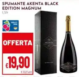 Pan Spumante akenta black edition MAGNUM offerta