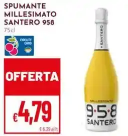 Pan Spumante millesimato SANTERO 958 offerta