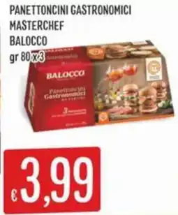 IperSisa Panettoncini gastronomici masterchef BALOCCO offerta