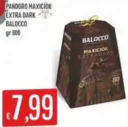 IperSisa Pandoro maxiciok extra dark BALOCCO offerta