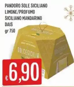 IperSisa Pandoro sole siciliano limone/profumo siciliano mandarino dais offerta