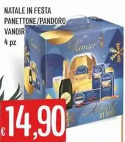 IperSisa Natale in festa panettone/pandoro VANOIR offerta