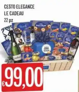 IperSisa Cesto elegance LE CADEAU offerta