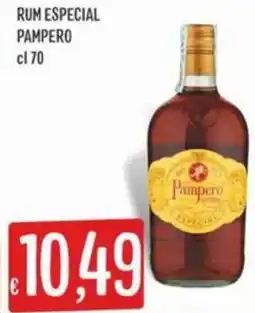 IperSisa Rum especial PAMPERO offerta