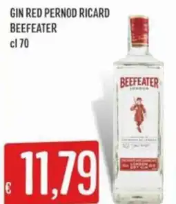 IperSisa Gin red pernod ricard BEEFEATER offerta
