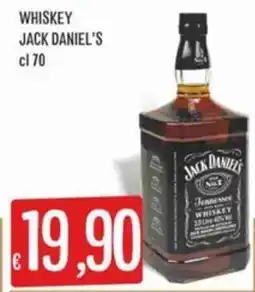 IperSisa Whiskey JACK DANIEL'S offerta