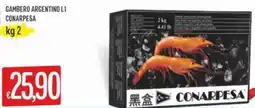 IperSisa Gambero argentino L1 CONARPESA offerta
