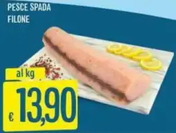IperSisa Pesce spada filone offerta