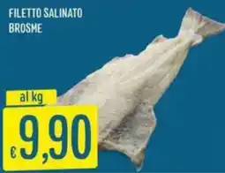 IperSisa Filetto salinato brosme offerta