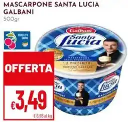 Pan Mascarpone santa lucia GALBANI offerta
