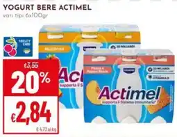 Pan Yogurt bere ACTIMEL offerta