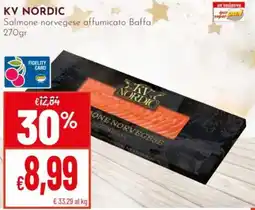 Pan KV NORDIC Salmone norvegese affumicato Baffa offerta