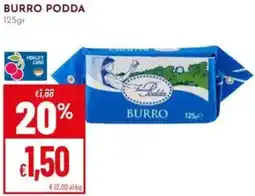 Pan Burro podda offerta