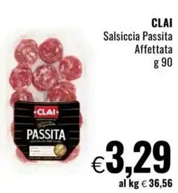 Famila CLAI Salsiccia Passita Affettata offerta