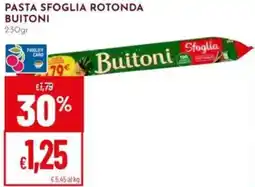 Pan Pasta sfoglia rotonda BUITONI offerta