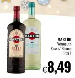 Famila MARTINI Vermouth Rosso/ Bianco offerta