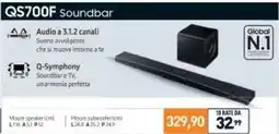 Unieuro SAMSUNG QS700F Soundbar offerta