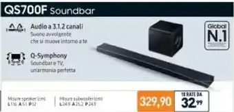 SAMSUNG QS700F Soundbar