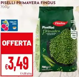 Pan Piselli primavera FINDUS offerta