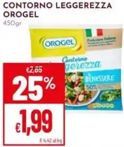 Pan Contorno leggerezza OROGEL offerta