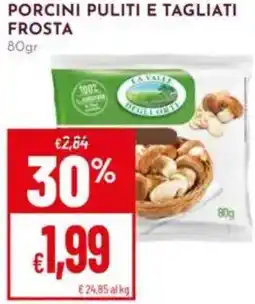 Pan Porcini puliti e tagliati FROSTA offerta