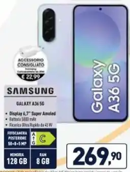Unieuro SAMSUNG Galaxy A365G offerta