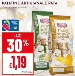 Pan Patatine artigianale PATA offerta